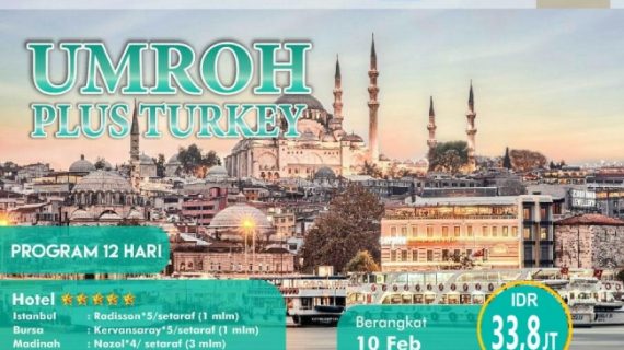 Paket Umroh Plus Turki 2020 Menapak Sejarah Islami