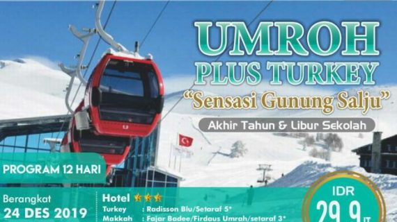 Paket Umroh Plus Turki 2019 Menapak Sejarah