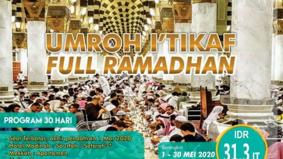 Paket Umroh Bulan Ramadhan 2021 Terpercaya Dan Lengkap