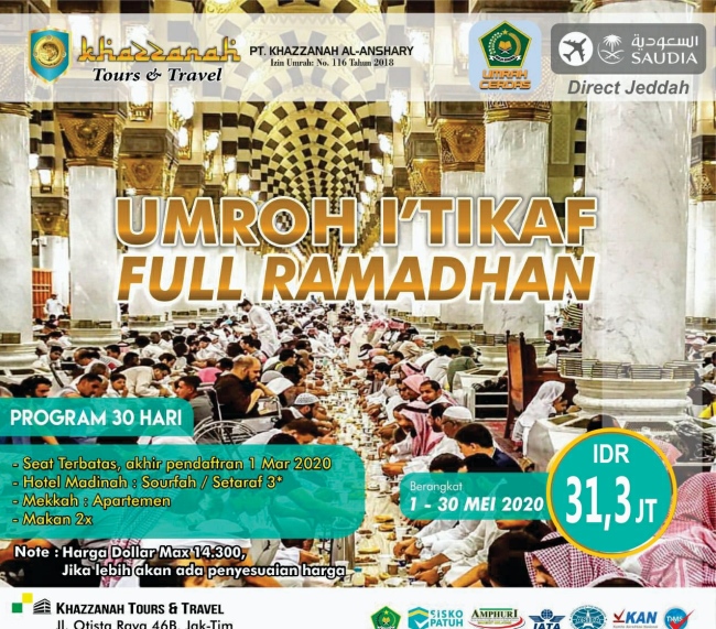 Paket Umroh Ramadhan 2021