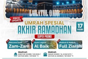 Umrah Akhir Ramadhan Lailatul Qadr 2026